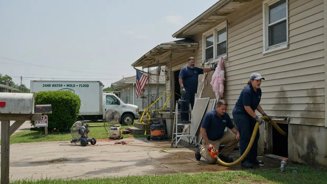 Water Damage Repair in Cruger, MS near me